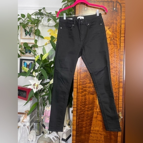 Reiss Stevie Skinny Jeans Black Size 30 - Picture 5 of 11